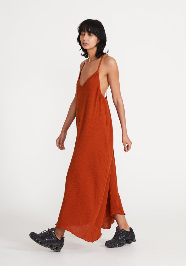 Rust MAXI DRESS