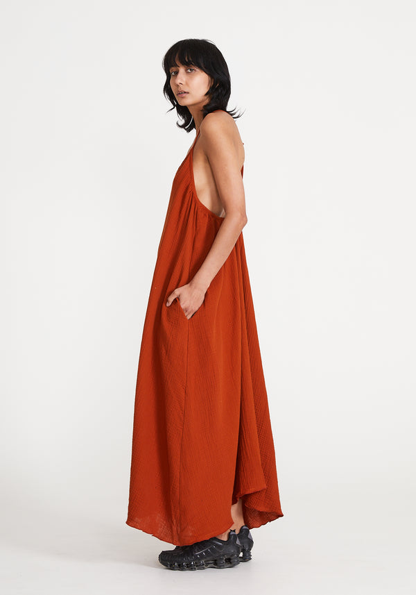Rust MAXI DRESS