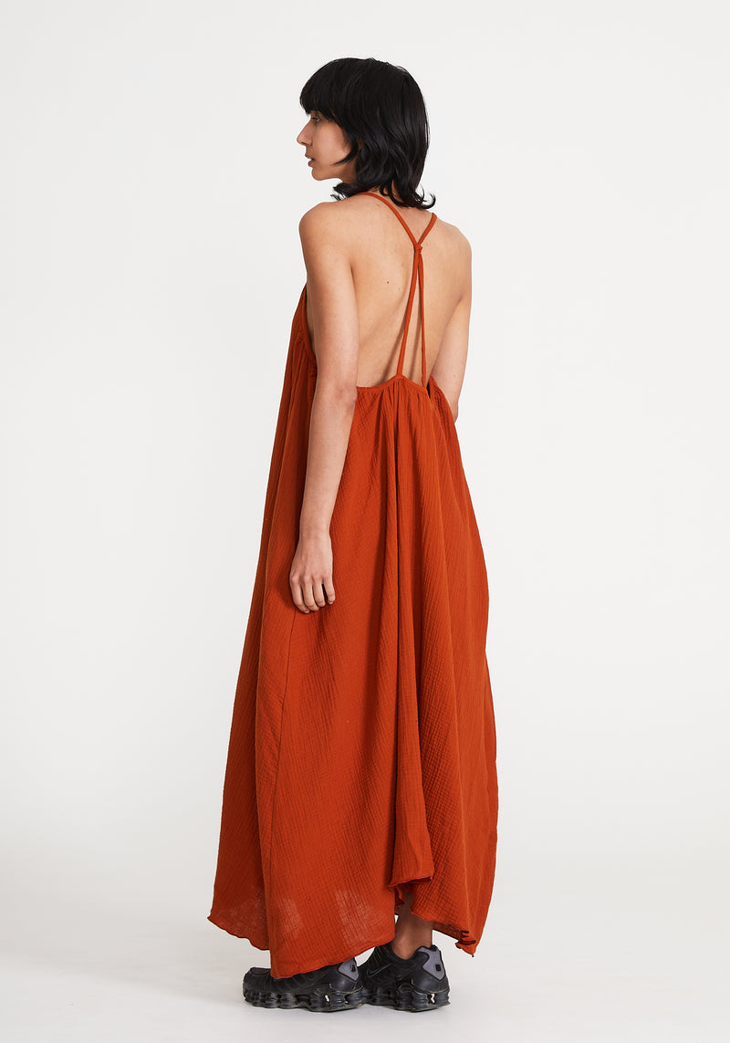 Rust MAXI DRESS