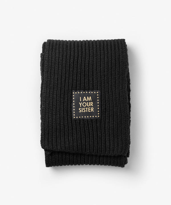 Lexia knitted scarf